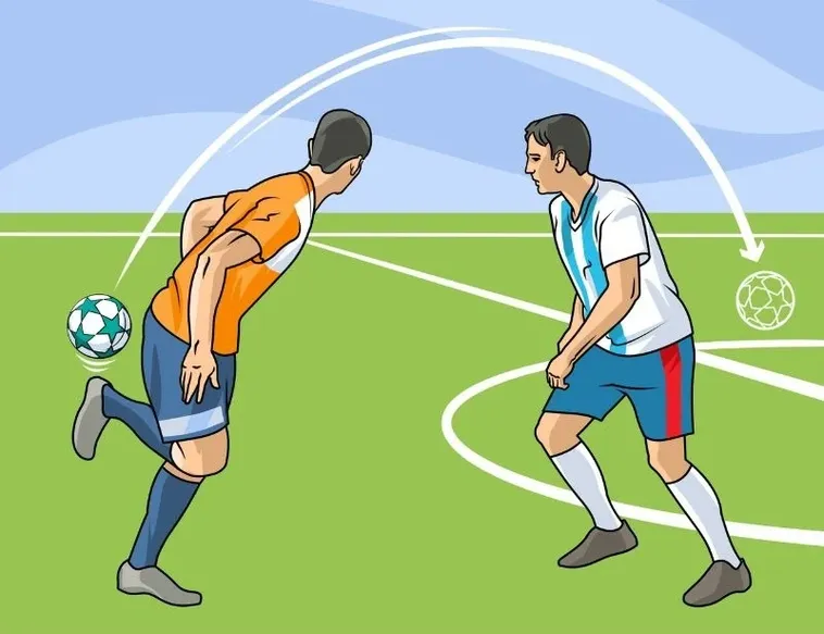 Phương Pháp Rèn Luyện Kỹ Thuật Qua Người Đỉnh Cao Trong Bóng Đá
